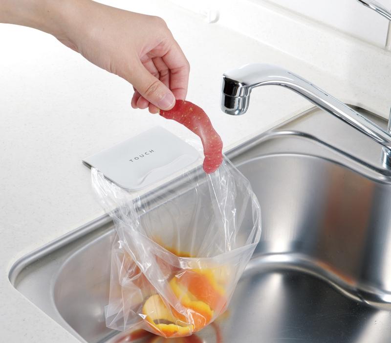 毎日のゴミ捨てが変わる。ポリ袋をはさむだけの TOUCH st ペタッとポイ　2026年新製品